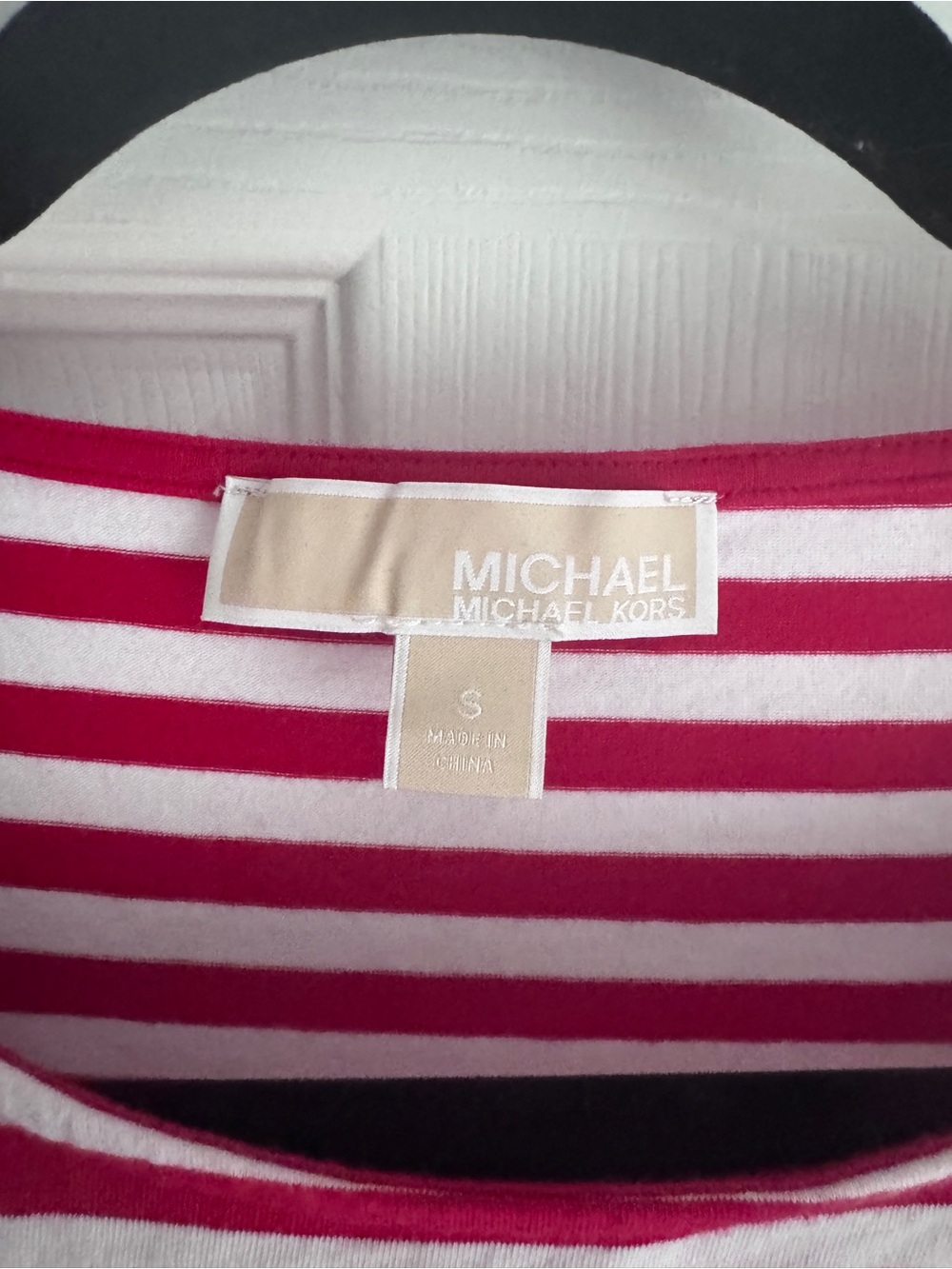 Michael Kors Red and White Striped Sleeveless Americana Cape Cod Summer Tank Top - Picture 2 of 8